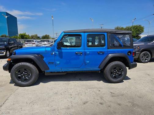 Hydro Blue Pearlcoat 2026 Jeep Wrangler Sport