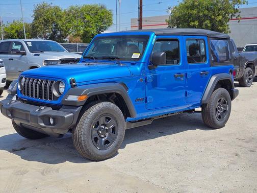 Hydro Blue Pearlcoat 2026 Jeep Wrangler Sport