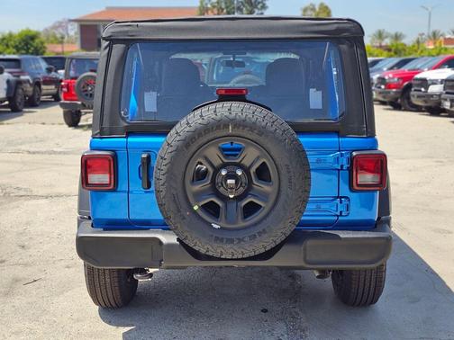 Hydro Blue Pearlcoat 2026 Jeep Wrangler Sport