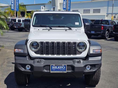 Bright White Clearcoat 2026 Jeep Wrangler Sport S