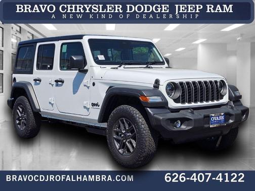 Bright White Clearcoat 2026 Jeep Wrangler Sport S