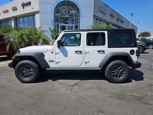 Bright White Clearcoat 2026 Jeep Wrangler Sport S