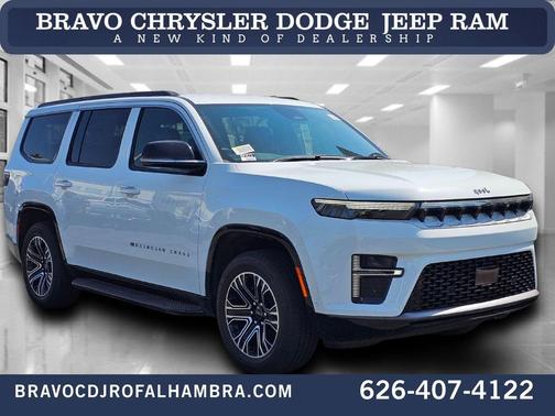 Bright White Clearcoat 2026 Jeep Grand Wagoneer 4x4