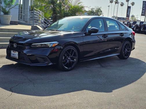 Crystal Black Pearl 2023 Honda Civic Sport