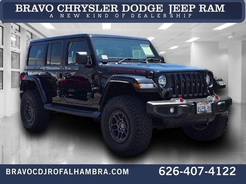Black Clearcoat 2023 Jeep Wrangler Rubicon