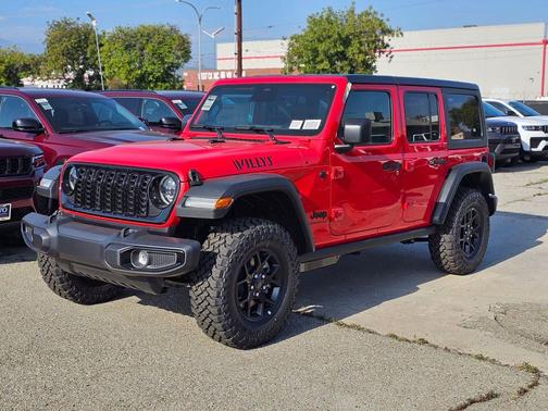 Firecracker Red Clearcoat 2026 Jeep Wrangler Willys