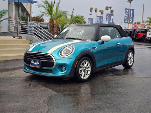 Caribbean Aqua Metallic 2020 MINI Convertible Cooper
