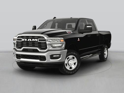 Bright White Clearcoat 2026 RAM 2500 Tradesman Crew Cab 4x4 6'4' Box