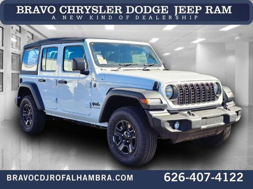 Bright White Clearcoat 2026 Jeep Wrangler Sport