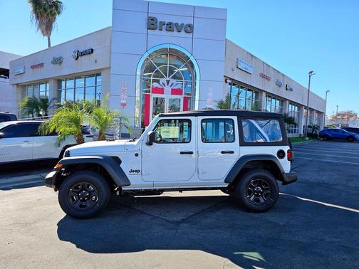 Bright White Clearcoat 2026 Jeep Wrangler Sport S