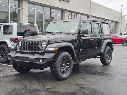Black Clearcoat 2026 Jeep Wrangler Sport