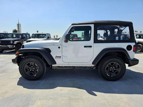Bright White Clearcoat 2026 Jeep Wrangler Sport