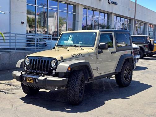 Gobi Clearcoat 2017 Jeep Wrangler Willys Wheeler 4x4