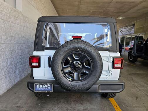 Bright White Clearcoat 2026 Jeep Wrangler Sport