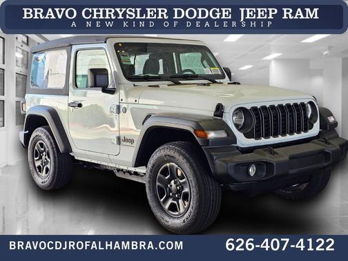 Bright White Clearcoat 2026 Jeep Wrangler Sport