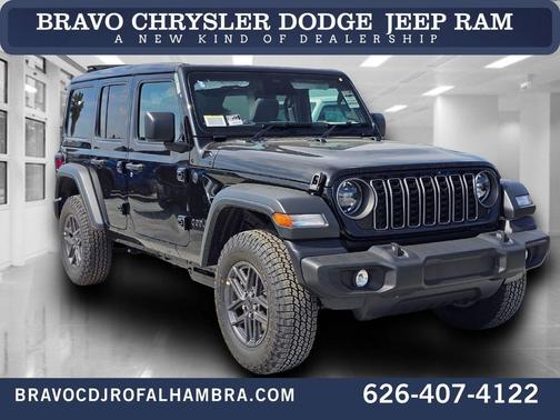 Black Clearcoat 2026 Jeep Wrangler Sport S