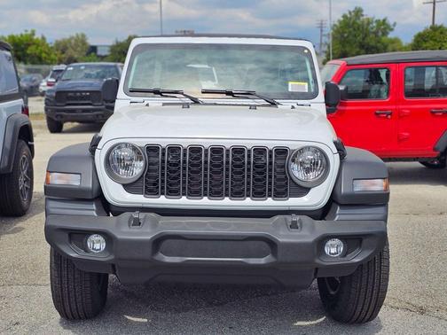 Bright White Clearcoat 2026 Jeep Wrangler Sport