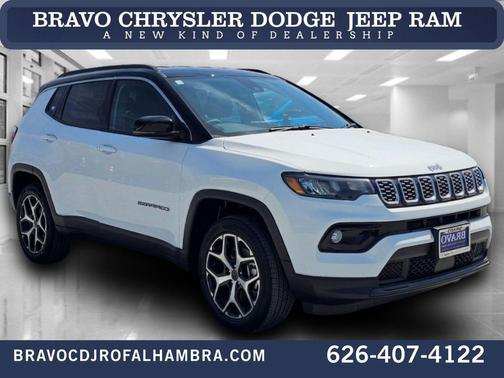 Bright White Clearcoat 2026 Jeep Compass Limited