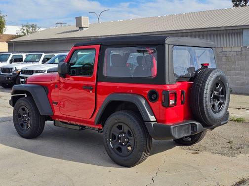 Firecracker Red Clearcoat 2026 Jeep Wrangler Sport