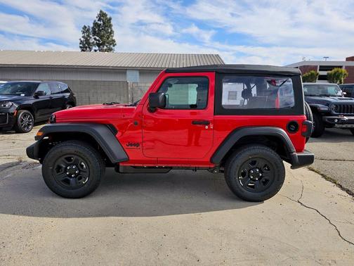 Firecracker Red Clearcoat 2026 Jeep Wrangler Sport