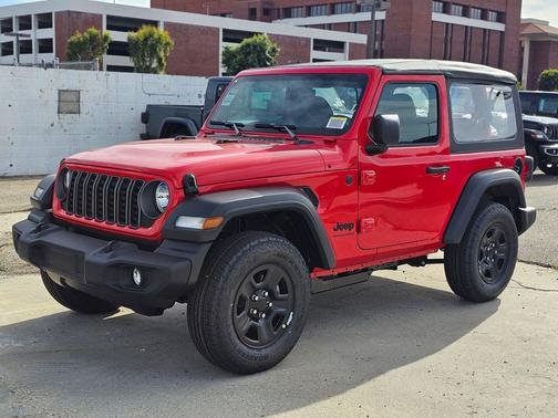 Firecracker Red Clearcoat 2026 Jeep Wrangler Sport