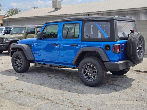 Hydro Blue Pearlcoat 2026 Jeep Wrangler Sport