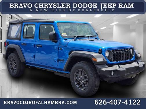 Hydro Blue Pearlcoat 2026 Jeep Wrangler Sport