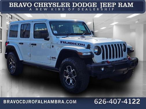 Bright White Clearcoat 2021 Jeep Wrangler Unlimited Rubicon