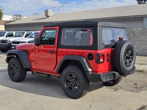 Firecracker Red Clearcoat 2026 Jeep Wrangler Sport