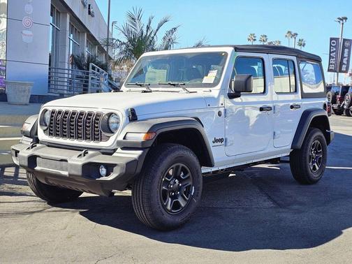 Bright White Clearcoat 2026 Jeep Wrangler Sport