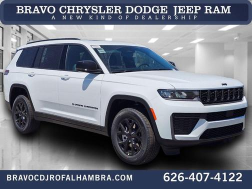 Bright White Clearcoat 2026 Jeep Grand Cherokee L Altitude