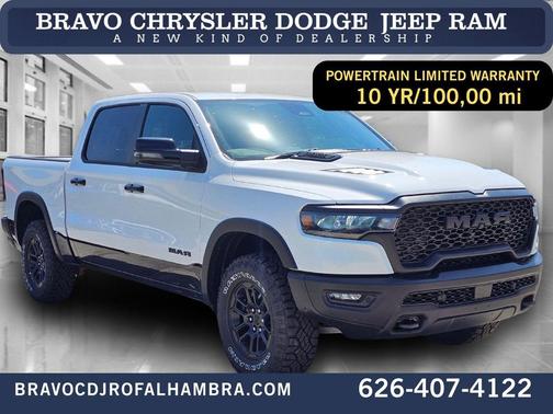Bright White Clearcoat 2026 RAM 1500 Rebel