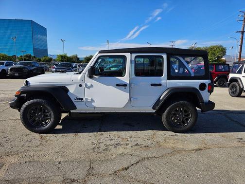 Bright White Clearcoat 2026 Jeep Wrangler Sport