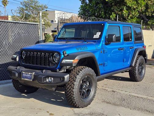 Hydro Blue Pearlcoat 2026 Jeep Wrangler Willys