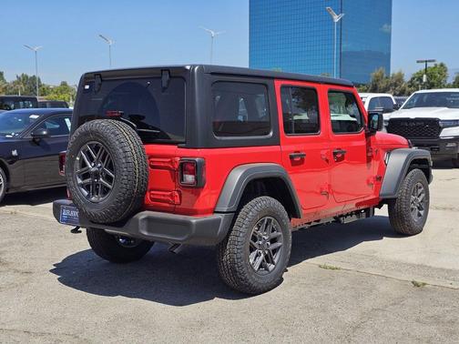 Firecracker Red Clearcoat 2026 Jeep Wrangler Sport S