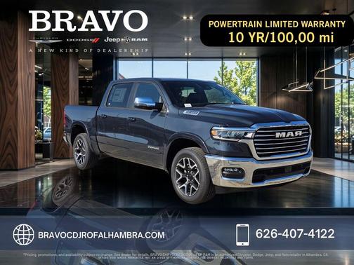 Forged Blue Metallic 2026 RAM 1500 Laramie