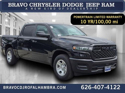 Diamond Black Crystal Pearlcoat 2026 RAM 1500 Tradesman