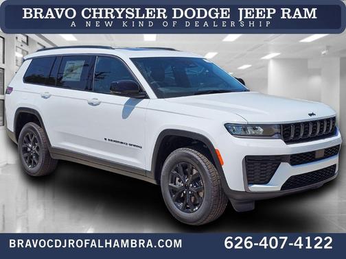 Bright White Clearcoat 2026 Jeep Grand Cherokee L Altitude