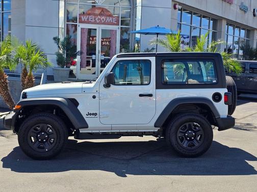 Bright White Clearcoat 2026 Jeep Wrangler Sport