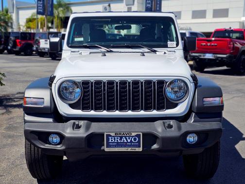 Bright White Clearcoat 2026 Jeep Wrangler Sport S