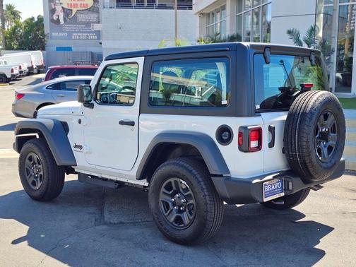 Bright White Clearcoat 2026 Jeep Wrangler Sport