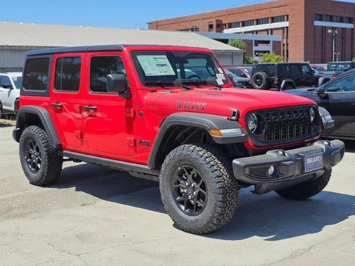 Firecracker Red Clearcoat 2026 Jeep Wrangler Willys