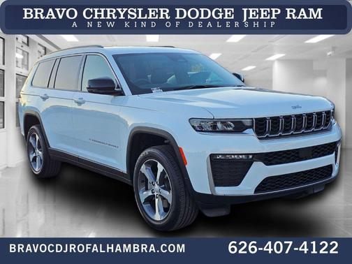 Bright White Clearcoat 2026 Jeep Grand Cherokee L Limited