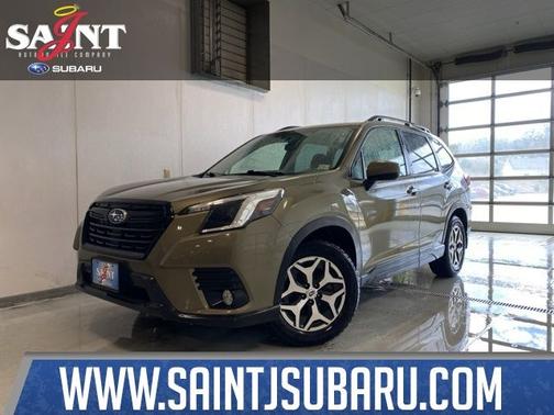 Autumn Green Metallic 2023 Subaru Forester Premium