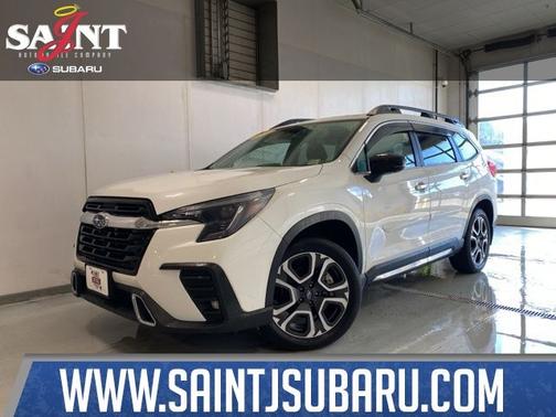 Crystal White Pearl 2025 Subaru Ascent Touring