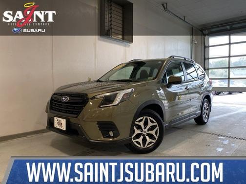 Autumn Green Metallic 2024 Subaru Forester Premium