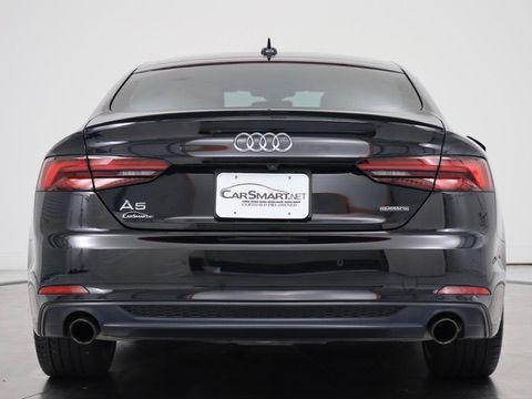 Black Metallic 2019 Audi A5 45 Premium