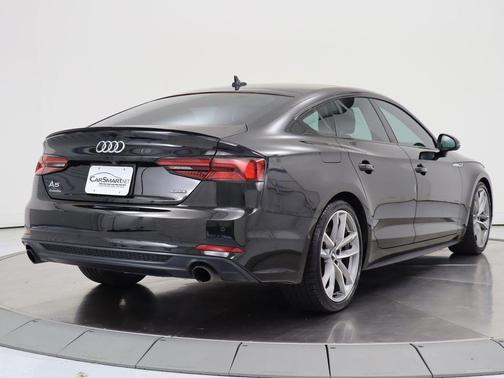 Black Metallic 2019 Audi A5 45 Premium