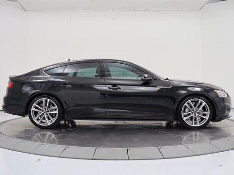 Black Metallic 2019 Audi A5 45 Premium