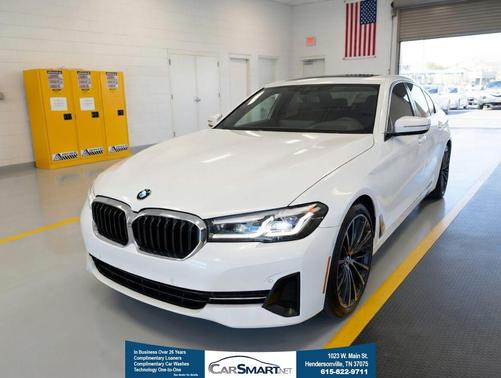 Mineral White Metallic 2021 BMW 530 530i